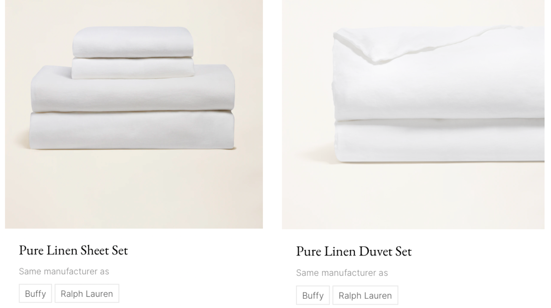 Pure Linen - Truth About Thread Count